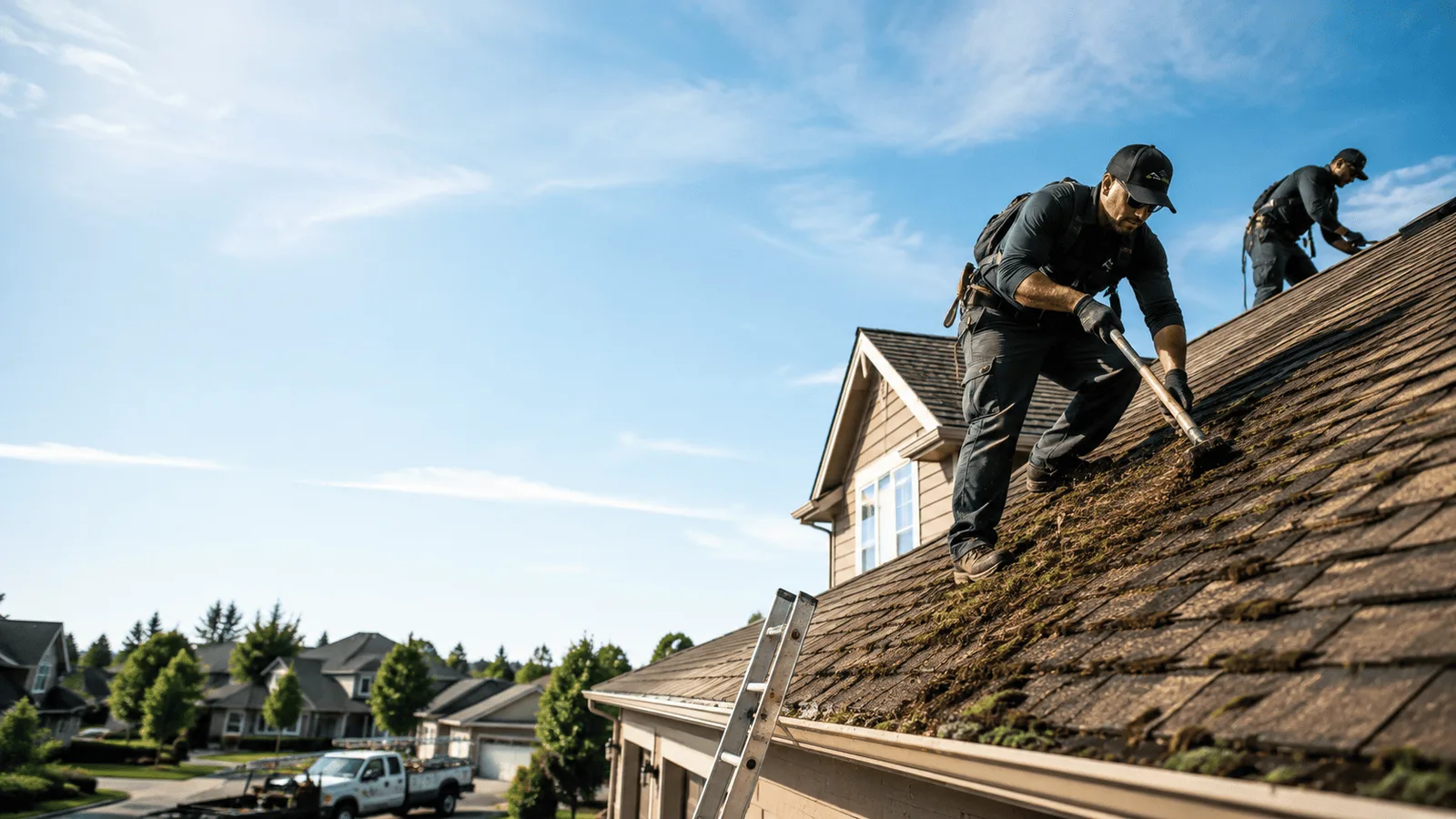 Roof Moss Removal in Sunspot, NM near me